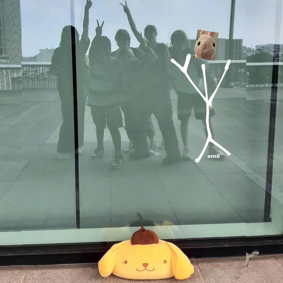 Purapudding mascot plushie
